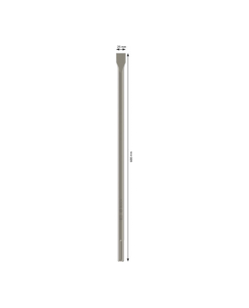 DŁUTO WĄSKIE SDS-MAX 25x600mm LONGLIFE BOSCH