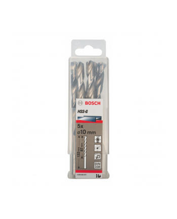 WIERTŁO DO METALU 10,0mm NWKa HSS-G STANDARD DIN 338 BOSCH