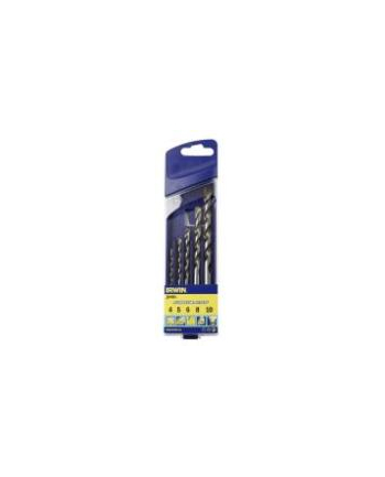 ZESTAW WIERTEŁ DO METALU   5szt. 4-10mm NWKa HSS-PRO DIN 338 IRWIN nr 2