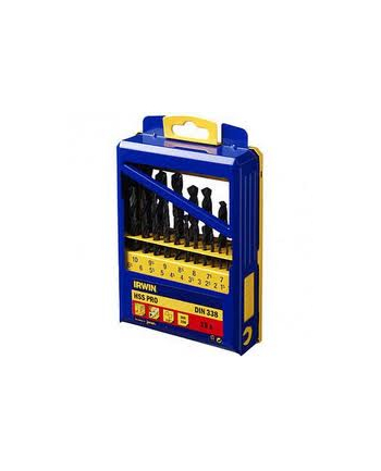ZESTAW WIERTEŁ DO METALU 25szt. 1-13mm NWKa HSS-PRO DIN 338 IRWIN