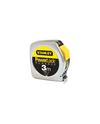 MIARA   3m x 12,7mm POWERLOCK METALOWA STANLEY