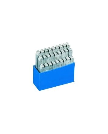 KOMPLET ZNACZNIKÓW STANDARD LITERY 12mm GRAVUREM