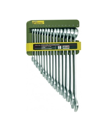 KLUCZE PŁASKO-OCZKOWE 15cz. 6-21mm SLIM-LINE PROXXON