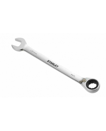 KLUCZ PŁASKI Z GRZECHOTKĄ Z PRZEŁĄCZNIKIEM 13mm MAT  STANLEY