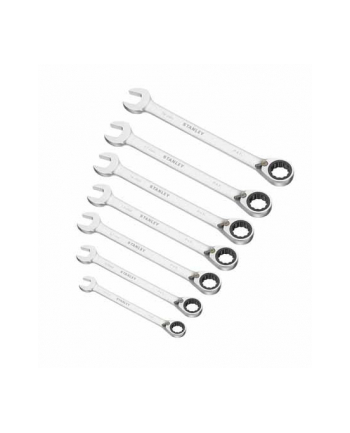 KLUCZ PŁASKI Z GRZECHOTKĄ Z PRZEŁĄCZNIKIEM 14mm MAT  STANLEY