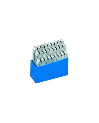 KOMPLET ZNACZNIKÓW STANDARD LITERY 12mm GRAVUREM