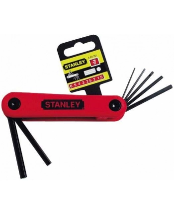 ZESTAW KLUCZY IMBUSOWYCH   7szt. METRYCZNYCH TYP SCYZORYK STANLEY