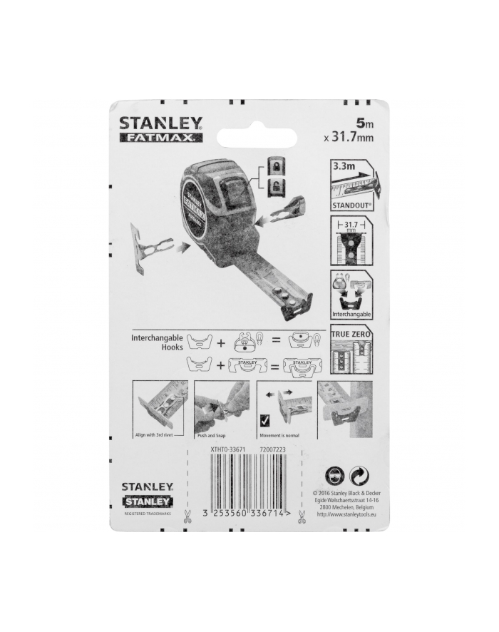 MIARA FATMAX AUTOLOCK 5m x 32mm STANLEY główny