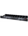 APC Horizontal Cable Manager, 1U x 4'' 6'' deep, Single-Sided - nr 6