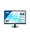 AOC Monitor LED M2470SWH, 23.6'' MVA FHD, 1ms, D-Sub, 2xHDMI, Czarny - nr 141