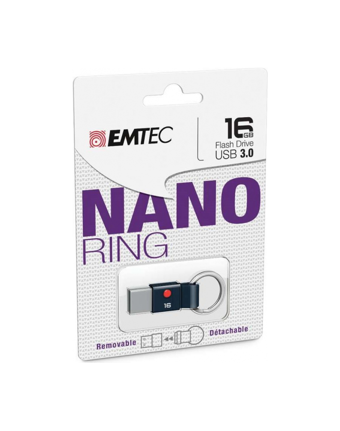 Emtec pamięć 16GB USB3.0 Nano Ring T100 |odczyt:80MB/s, zapis: 10MB/s| główny