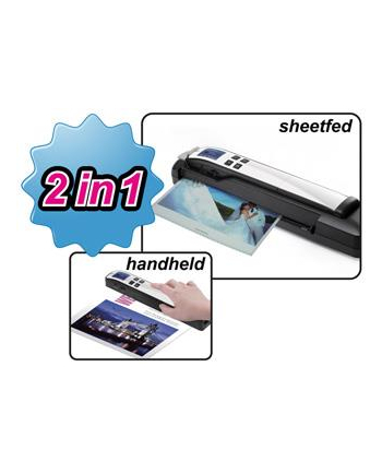 Przenośny skaner dokumentów z Avision MiWand 2 WiFi Pro czarny A4/color/600dpi