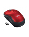 MYSZ LOGITECH M185 WIRELESS RED - CZERWONA - nr 1