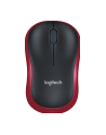 MYSZ LOGITECH M185 WIRELESS RED - CZERWONA - nr 27