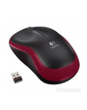 MYSZ LOGITECH M185 WIRELESS RED - CZERWONA - nr 29