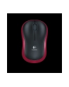 MYSZ LOGITECH M185 WIRELESS RED - CZERWONA - nr 1