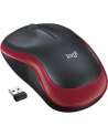MYSZ LOGITECH M185 WIRELESS RED - CZERWONA - nr 29