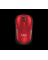 MYSZ LOGITECH M185 WIRELESS RED - CZERWONA - nr 2