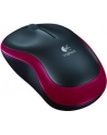 MYSZ LOGITECH M185 WIRELESS RED - CZERWONA - nr 39