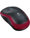 MYSZ LOGITECH M185 WIRELESS RED - CZERWONA - nr 40