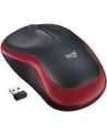 MYSZ LOGITECH M185 WIRELESS RED - CZERWONA - nr 43