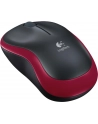 MYSZ LOGITECH M185 WIRELESS RED - CZERWONA - nr 56