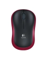 MYSZ LOGITECH M185 WIRELESS RED - CZERWONA - nr 59