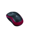MYSZ LOGITECH M185 WIRELESS RED - CZERWONA - nr 9
