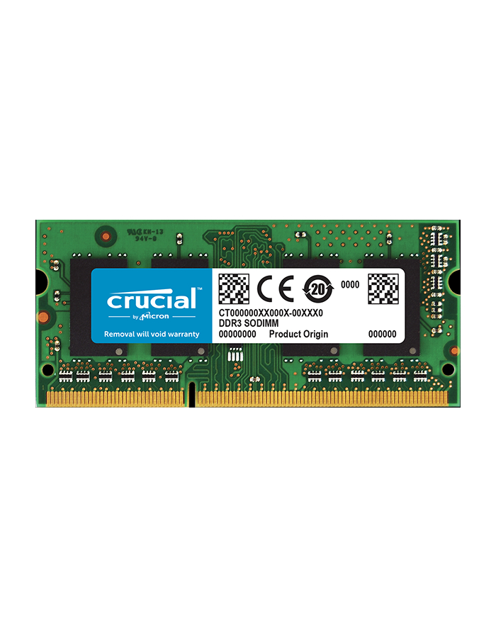 CRUCIAL SODIMM DDR3 4GB 1600MHz CT51264BF160BJ główny
