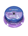 DVD+R VERBATIM AZO 4.7GB 16X MATT SILVER SP 25SZT - nr 12