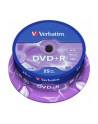 DVD+R VERBATIM AZO 4.7GB 16X MATT SILVER SP 25SZT - nr 17