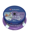 DVD+R VERBATIM DL 8.5GB 8X PRINTABLE SP 25SZT - nr 25