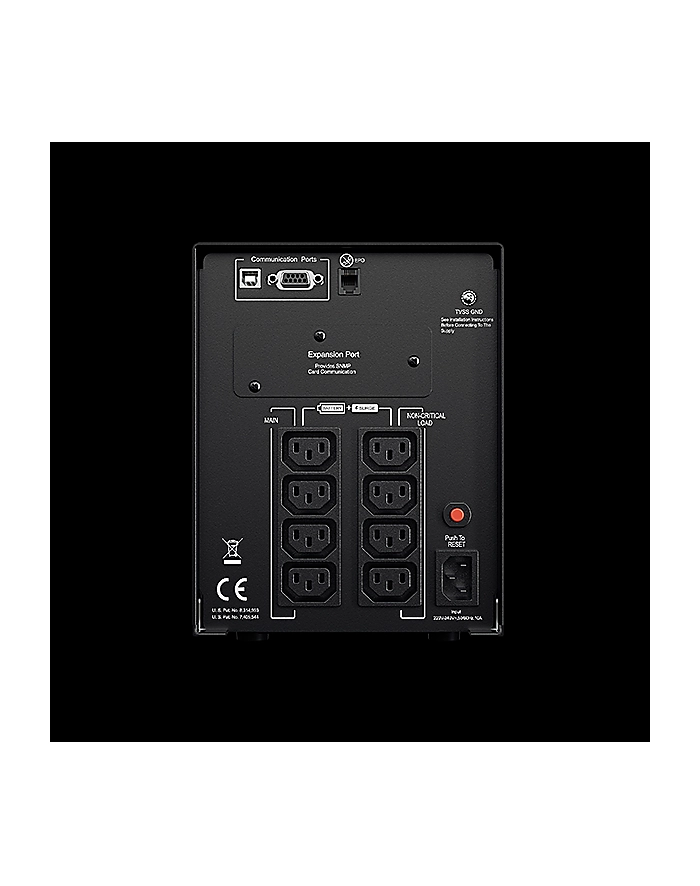 Cyber Power UPS PR1000ELCD 900W Tower (IEC C13) główny