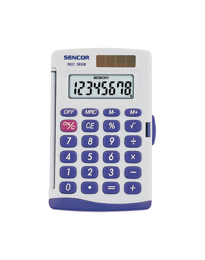 Kalkulator kieszonkowy SEC 263/8 główny