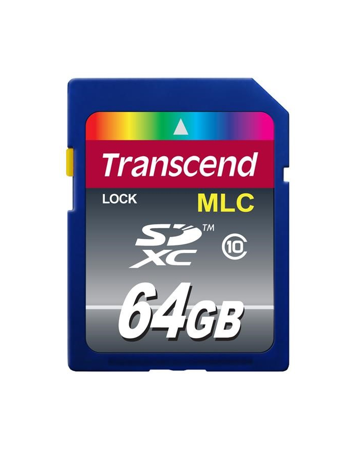 Transcend karta pamięci 64GB SDHC Cl10 , przemsłowa główny