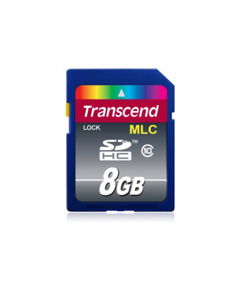 Transcend karta pami臋ci 8GB SDHC Cl10 , przems艂owa