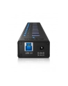 RaidSonic Icy Box Hub 10x USB 3.0 z portem ładującym USB, Czarny - nr 20