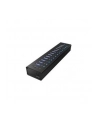 RaidSonic Icy Box Hub 10x USB 3.0 z portem ładującym USB, Czarny - nr 37