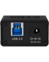 RaidSonic Icy Box Hub 10x USB 3.0 z portem ładującym USB, Czarny - nr 38