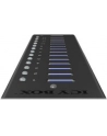 RaidSonic Icy Box Hub 10x USB 3.0 z portem ładującym USB, Czarny - nr 50