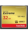 SANDISK COMPACT FLASH EXTREME 32GB 120 MB/s - nr 30