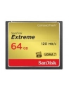 SANDISK COMPACT FLASH EXTREME 64GB 120 MB/s - nr 1