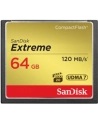 SANDISK COMPACT FLASH EXTREME 64GB 120 MB/s - nr 20