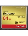 SANDISK COMPACT FLASH EXTREME 64GB 120 MB/s - nr 21
