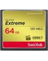 SANDISK COMPACT FLASH EXTREME 64GB 120 MB/s - nr 23