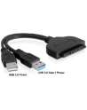 Delock adapter/konwerter SATA 6 Gb/s 22 pin > USB 3.0-AM + USB 2.0-AM - nr 9
