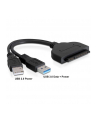 Delock adapter/konwerter SATA 6 Gb/s 22 pin > USB 3.0-AM + USB 2.0-AM - nr 11