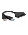 Delock adapter/konwerter SATA 6 Gb/s 22 pin > USB 3.0-AM + USB 2.0-AM - nr 21