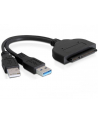 Delock adapter/konwerter SATA 6 Gb/s 22 pin > USB 3.0-AM + USB 2.0-AM - nr 3