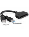 Delock adapter/konwerter SATA 6 Gb/s 22 pin > USB 3.0-AM + USB 2.0-AM - nr 5